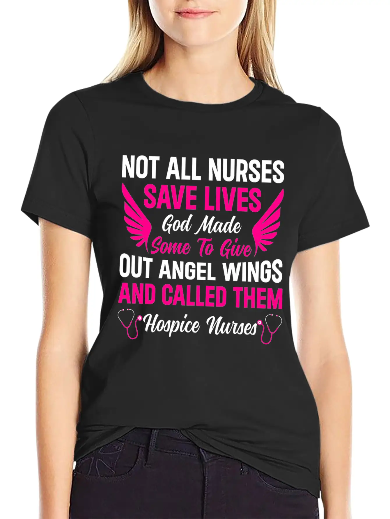 Nursing Nurse Hospice Nurses Unisex Casual T-Shirt – Clean Design For Daily Comfort