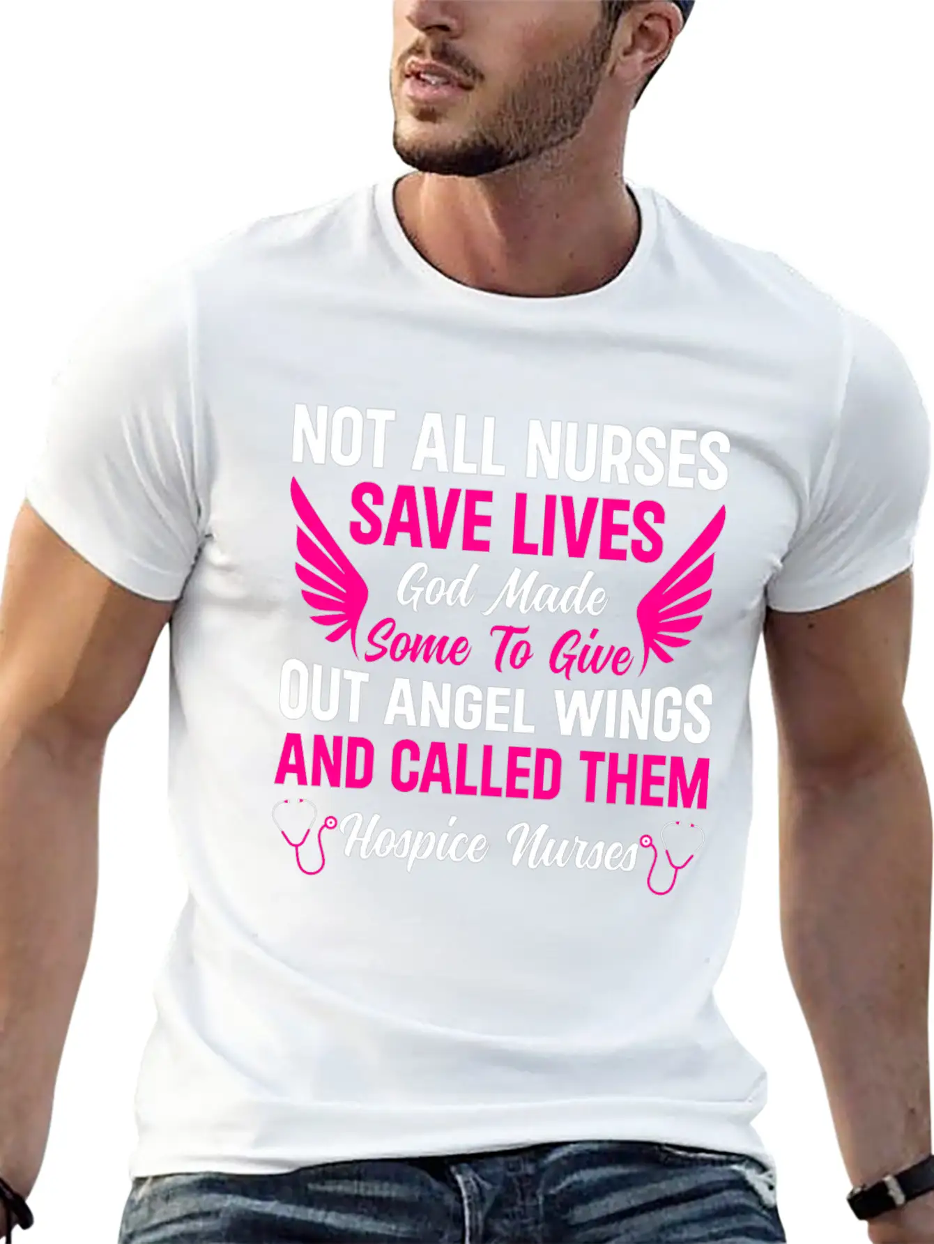 Nursing Nurse Hospice Nurses Unisex Casual T-Shirt – Clean Design For Daily Comfort