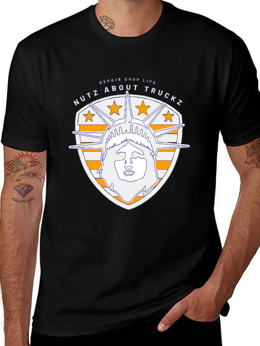 Nutz About Truckz Comfortable Minimalist Graphic Tee – Summer Style Essential
