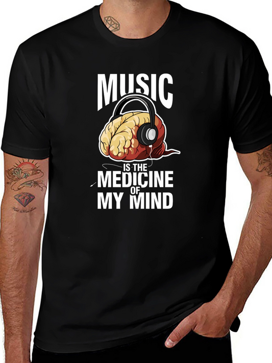 Music is The Medicine of My Mind Graphic Tee
