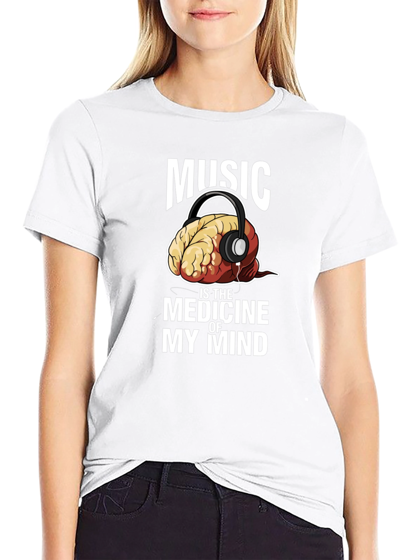 Music is The Medicine of My Mind Graphic Tee