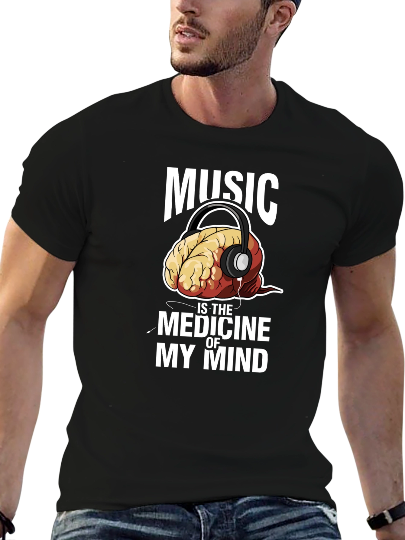 Music is The Medicine of My Mind Graphic Tee