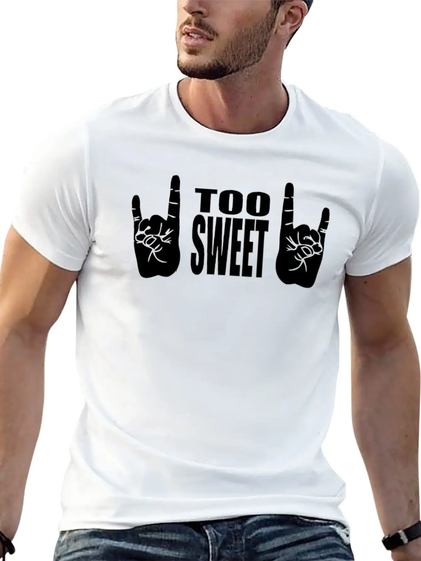 NWO Too Sweet Wolfpack Car Vinyl Decal Basic Graphic T-Shirt – Daily Comfort In Soft Cotton