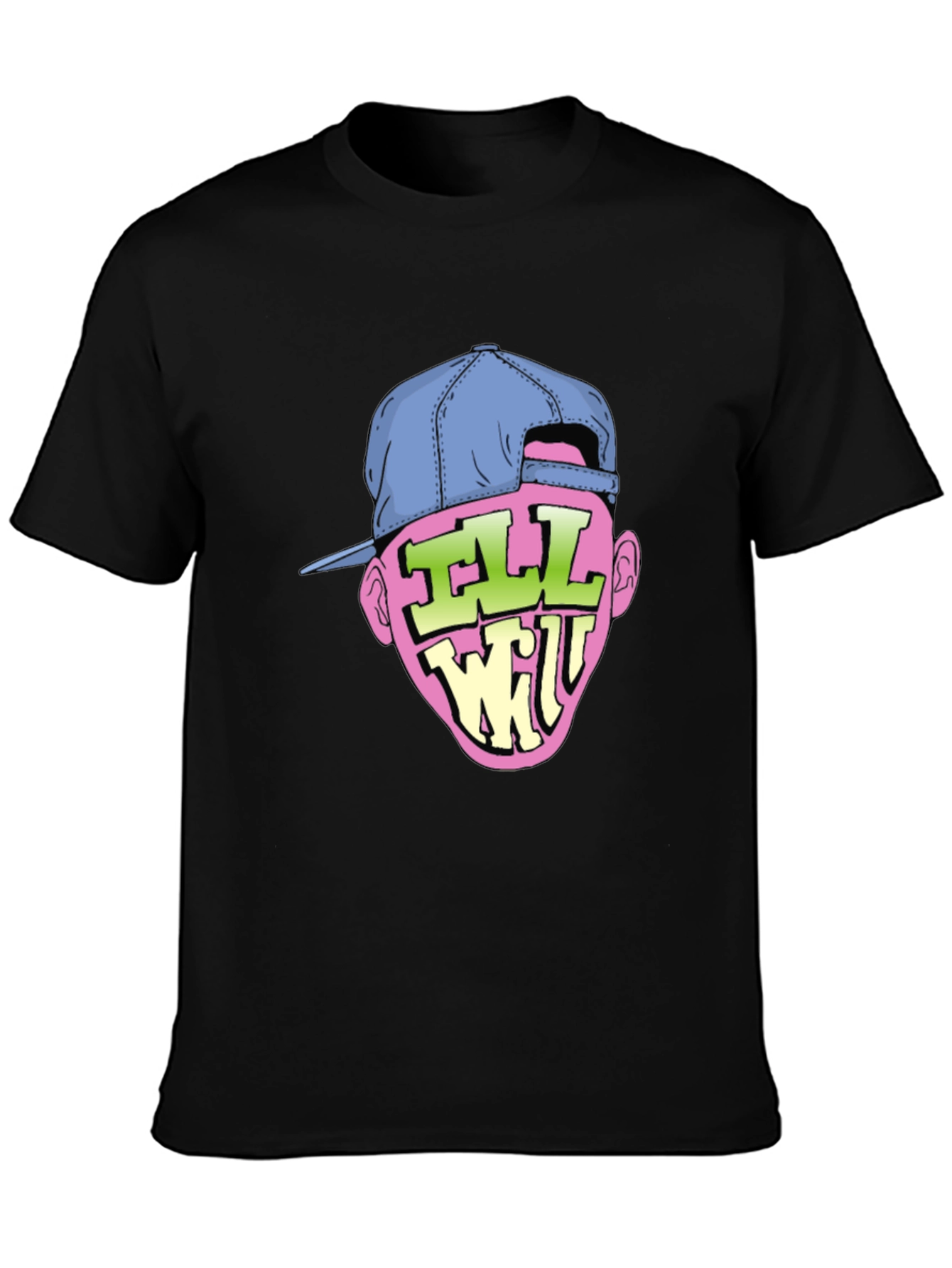 Ill Will Graphic Print Black T-Shirt