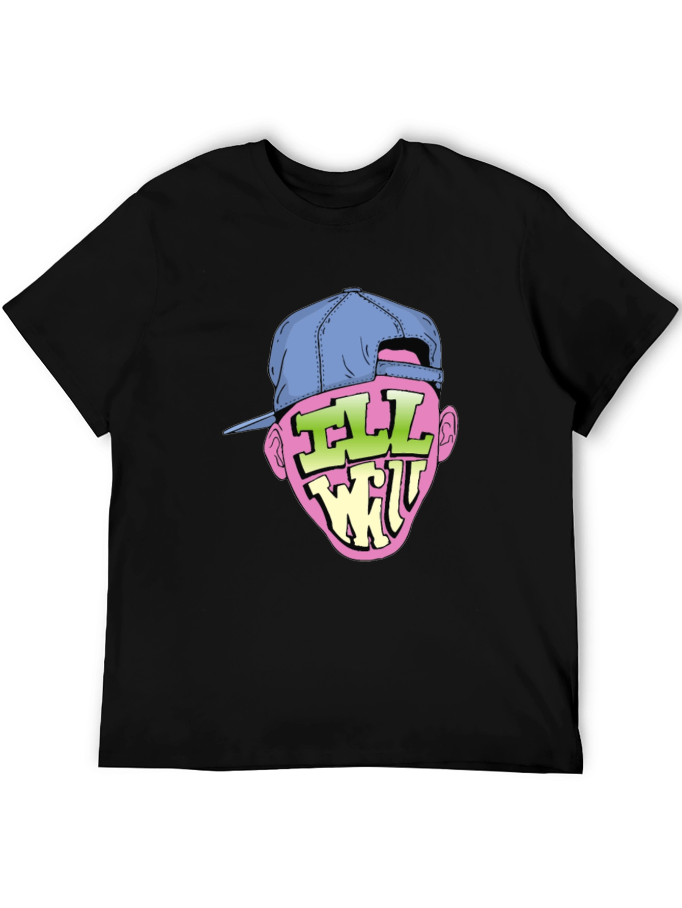 Ill Will Graphic Print Black T-Shirt