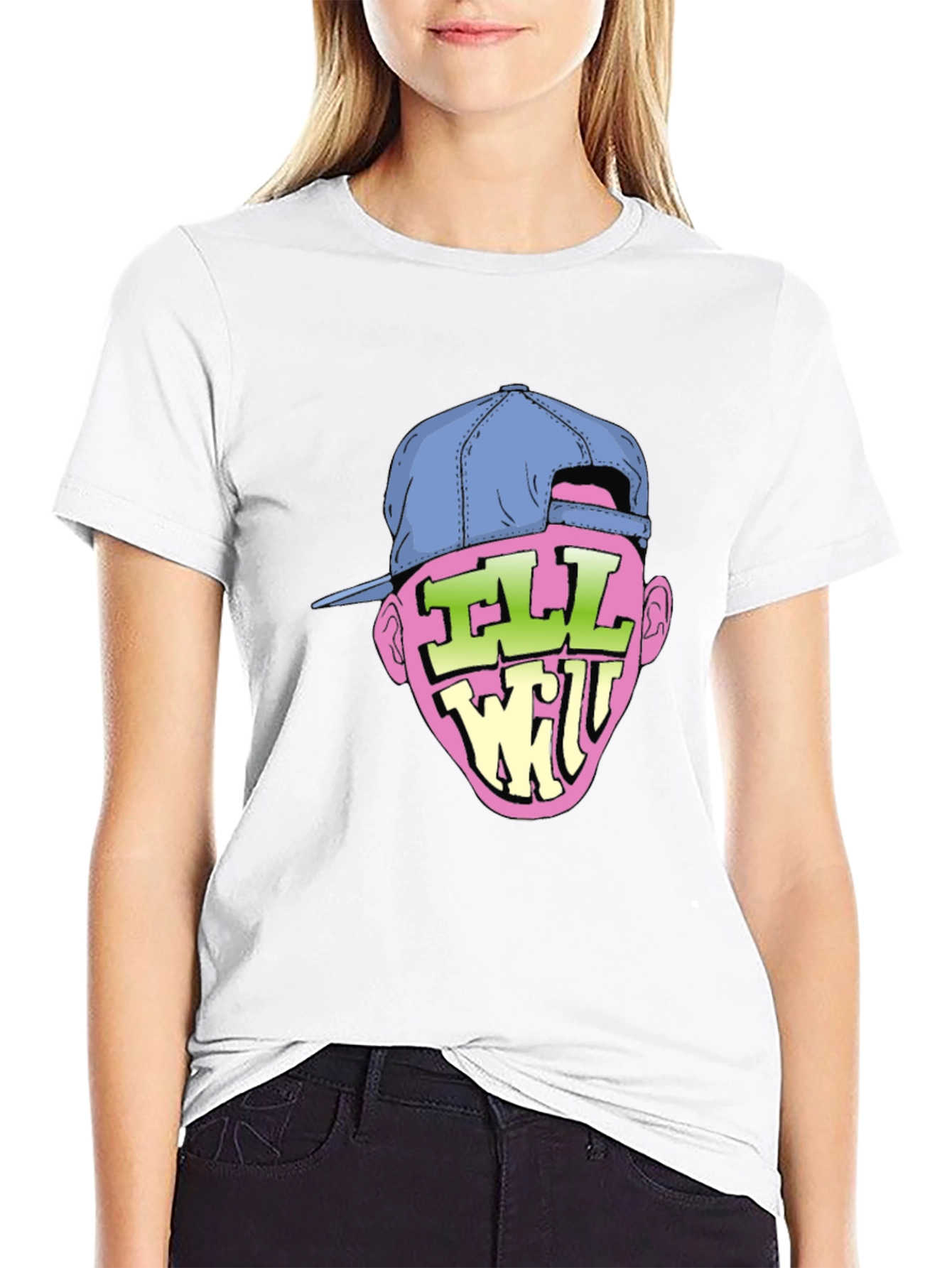 Ill Will Graphic Print Black T-Shirt