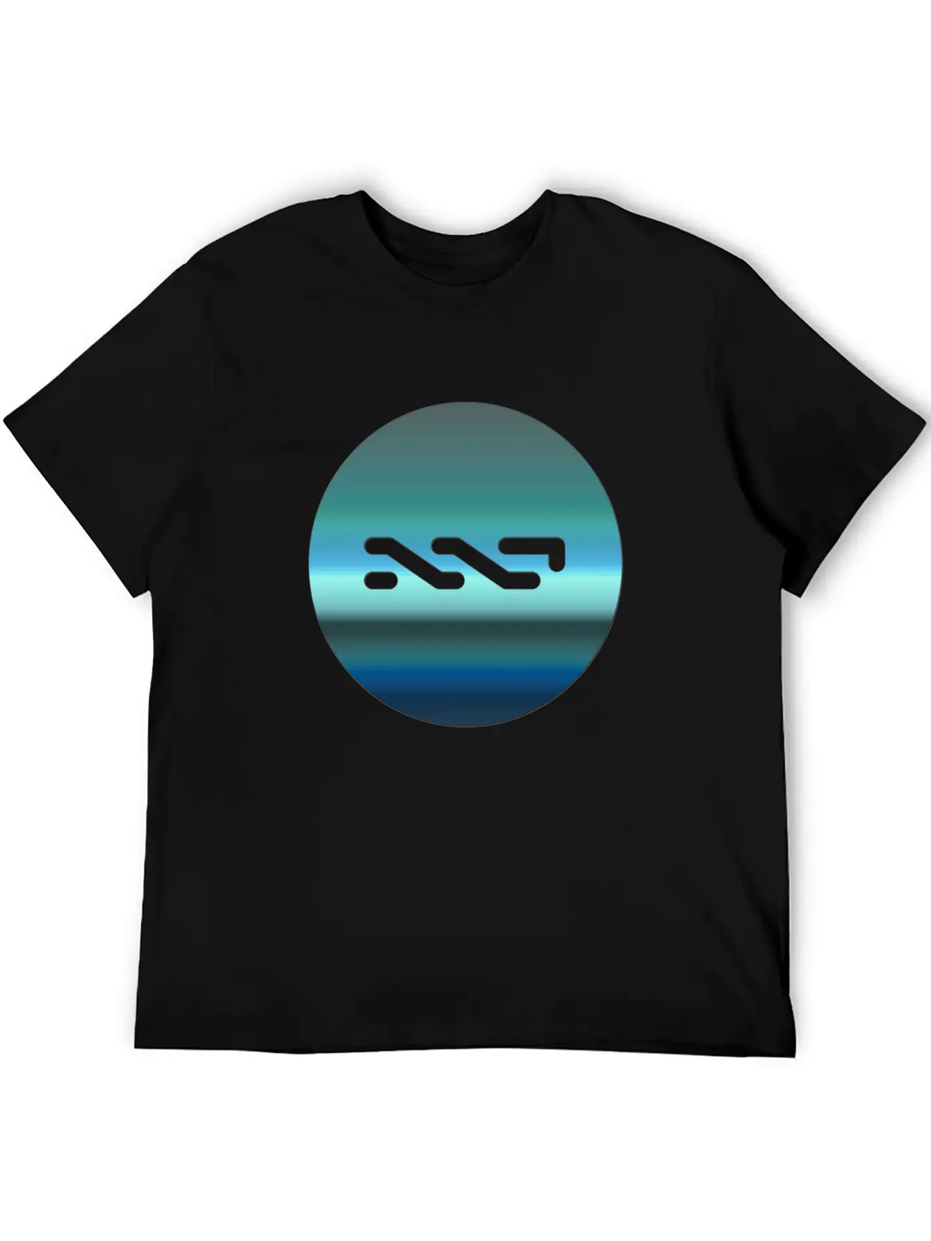 NXT Coin Logo1 Alu 3D T Stylish Everyday T-Shirt – Unisex Basic Cotton Tee