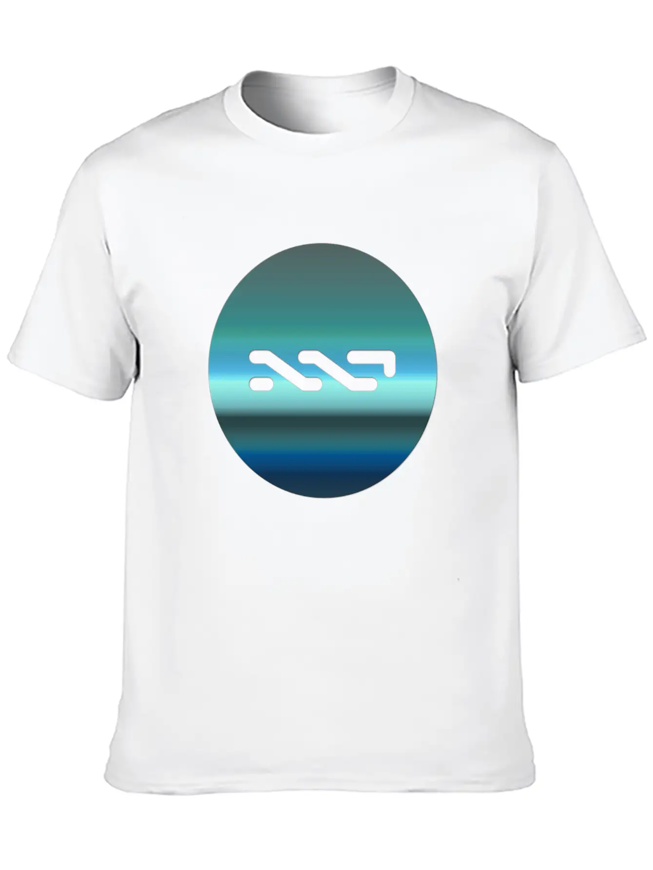 NXT Coin Logo1 Alu 3D T Stylish Everyday T-Shirt – Unisex Basic Cotton Tee