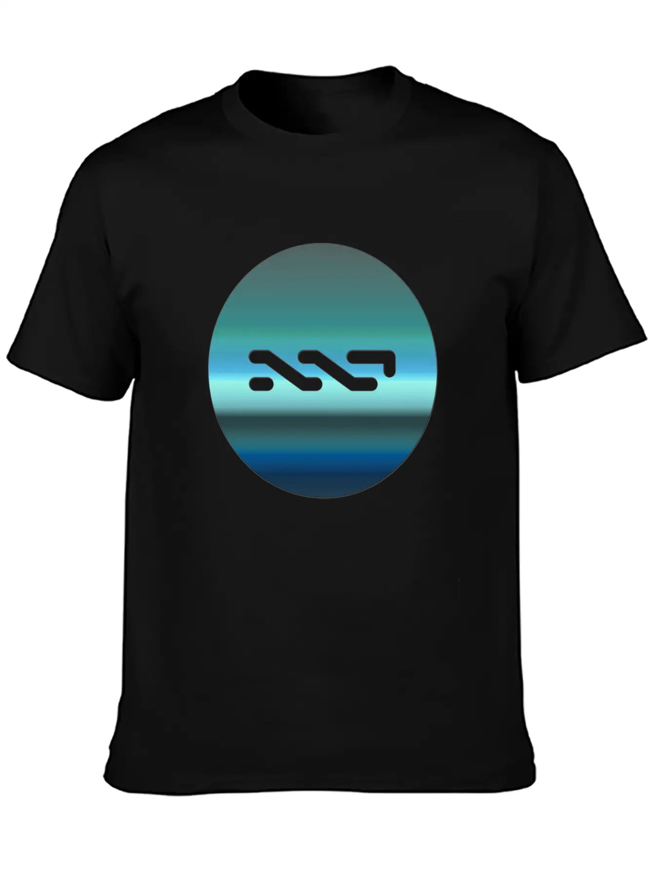 NXT Coin Logo1 Alu 3D T Stylish Everyday T-Shirt – Unisex Basic Cotton Tee