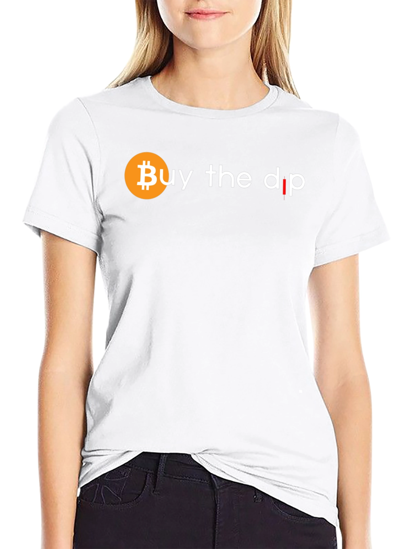 Buy the Dip Bitcoin Crypto T-Shirt