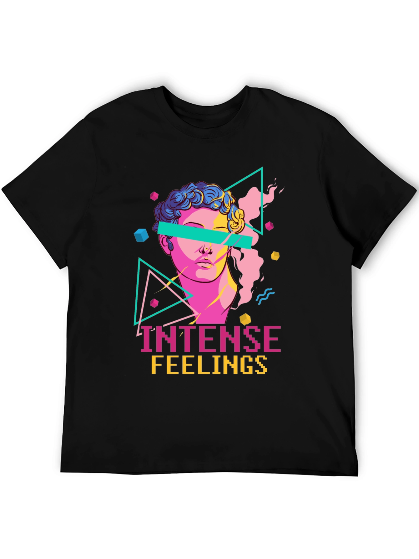 Intense Feelings Graphic Tee - Vaporwave Aesthetic
