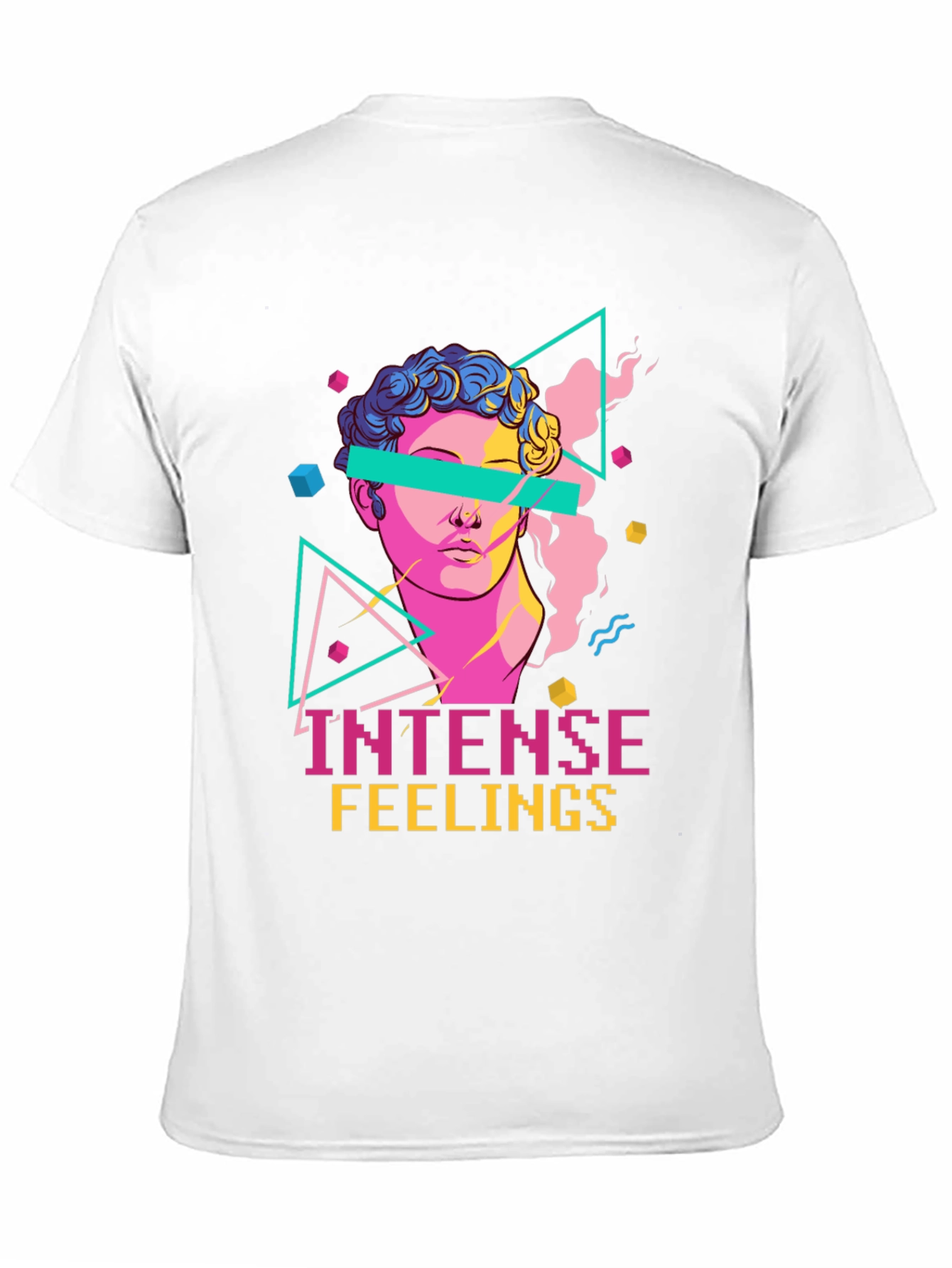 Intense Feelings Graphic Tee - Vaporwave Aesthetic