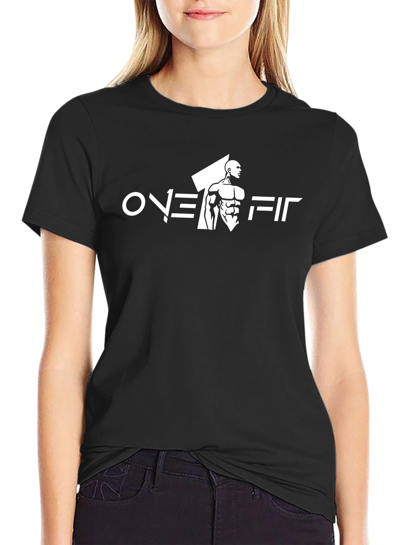 Overfit Black T-Shirt - Gym & Fitness Apparel