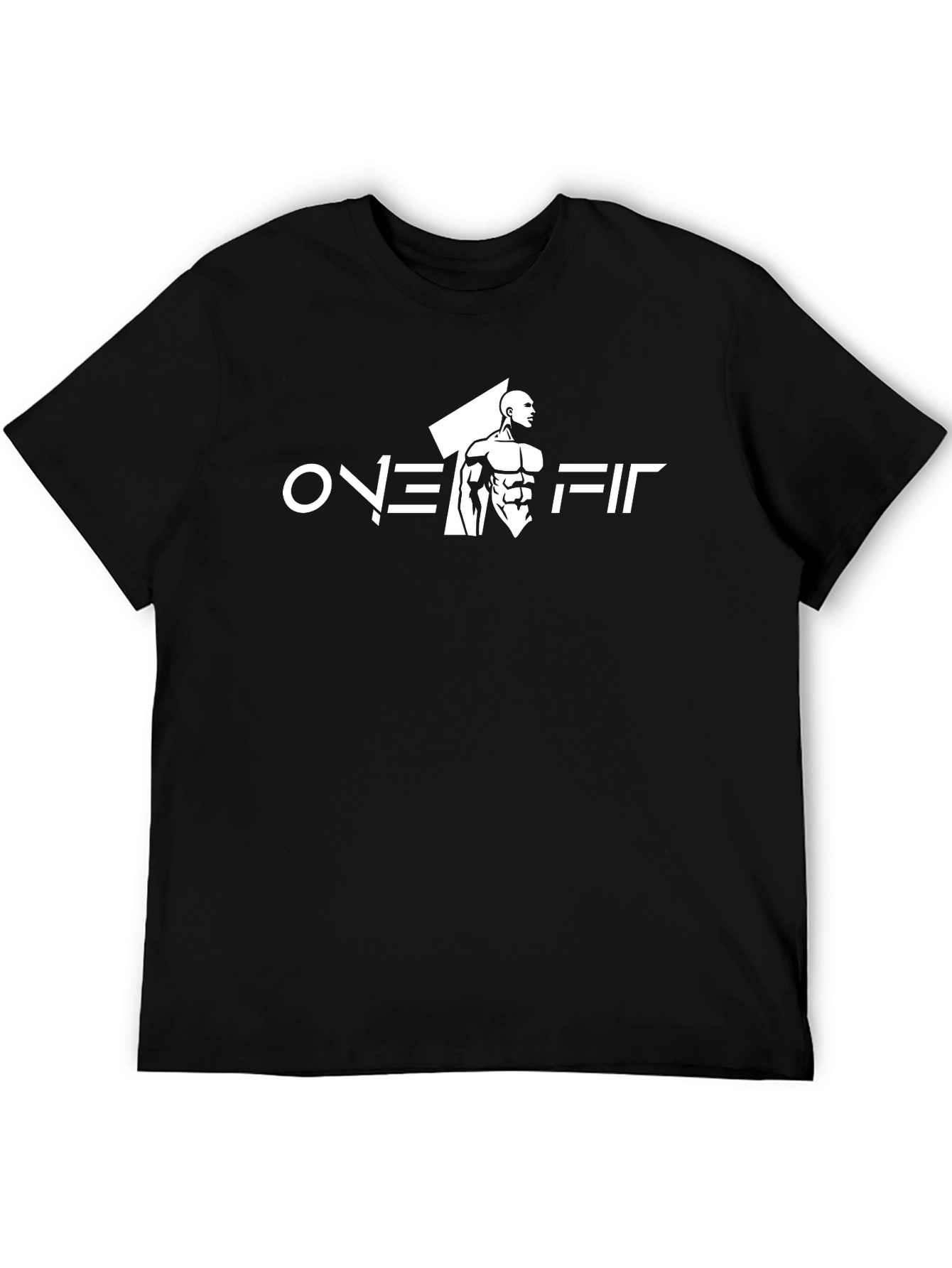 Overfit Black T-Shirt - Gym & Fitness Apparel
