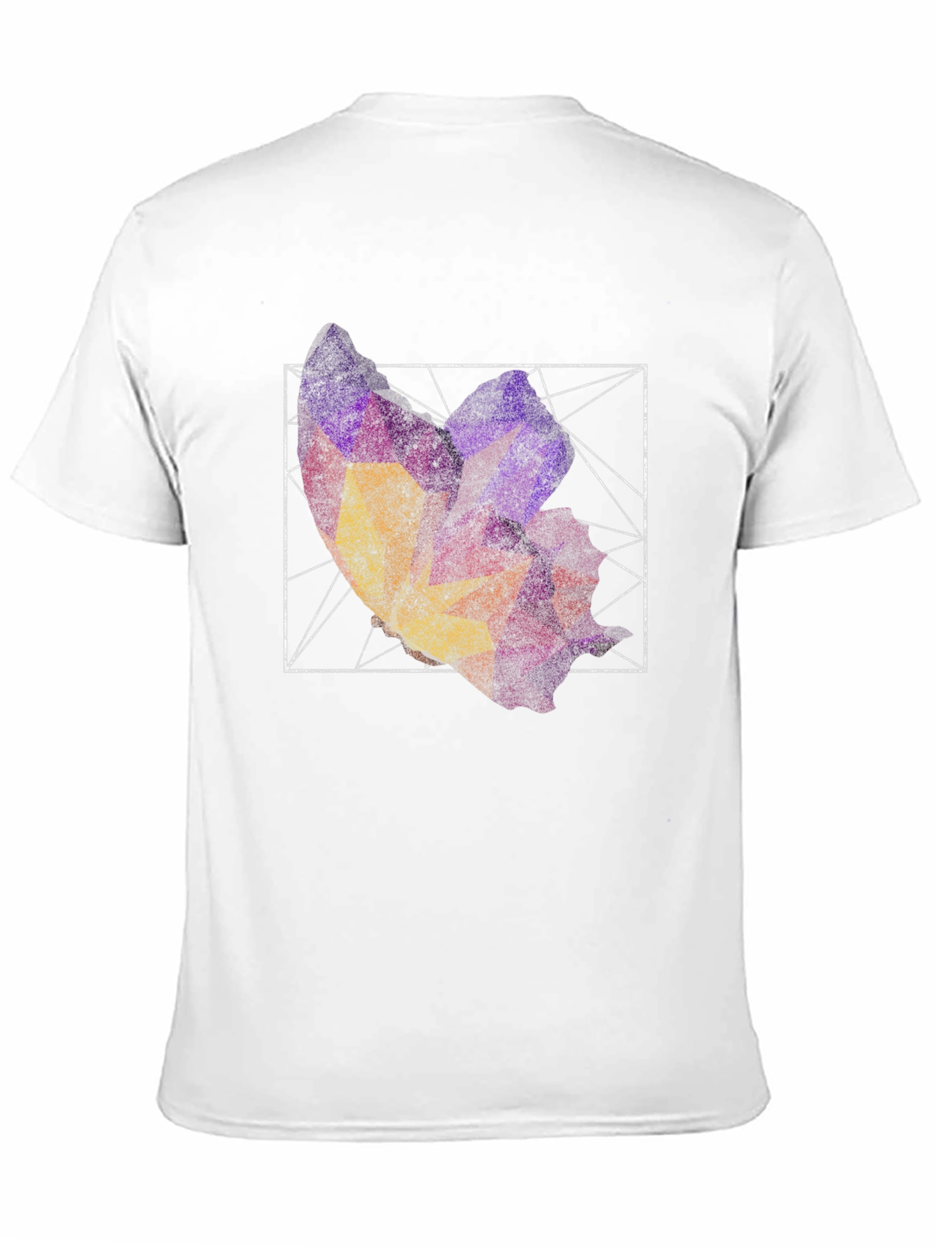 Geometric Abstract Graphic Print Tee