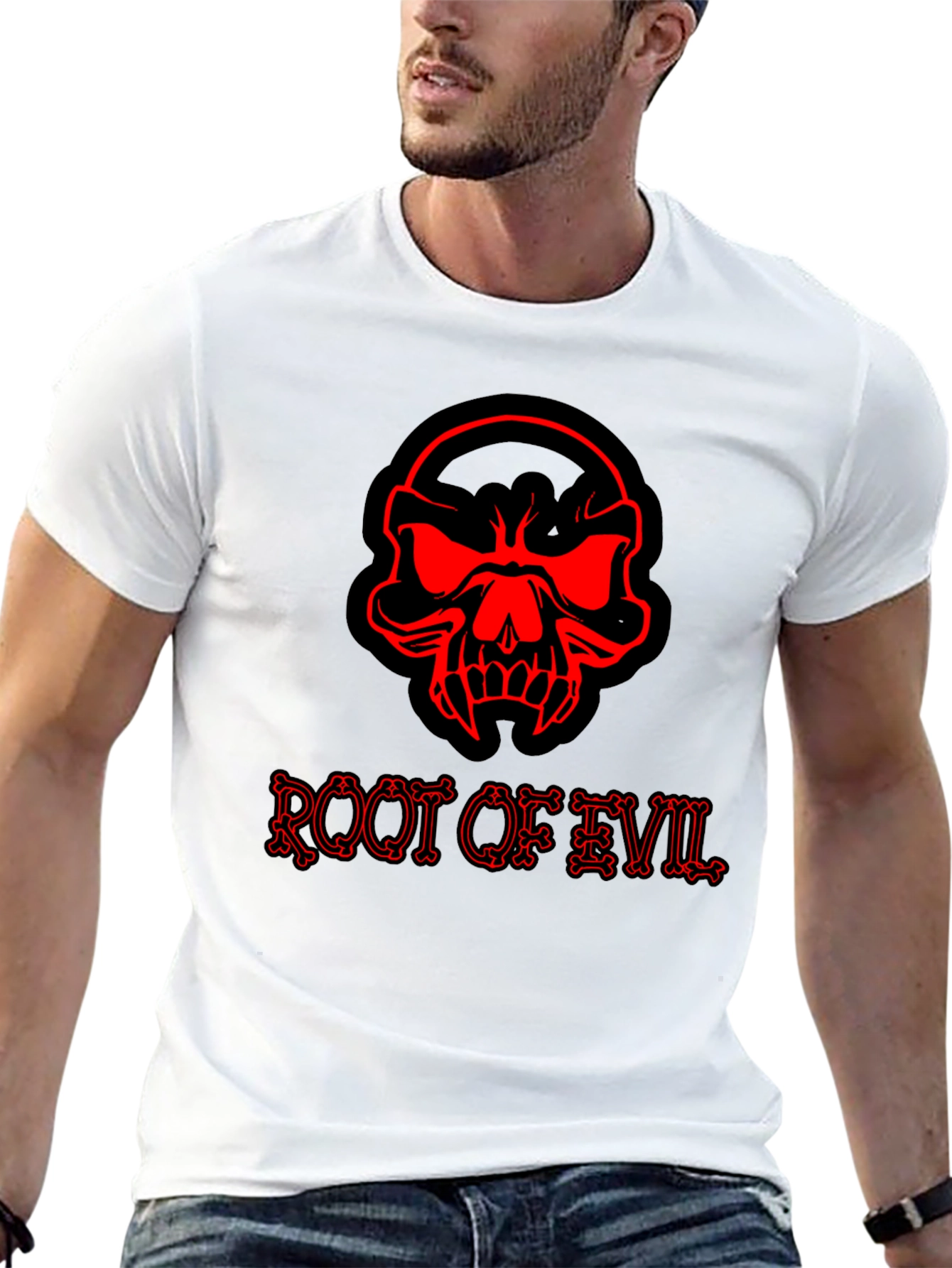 Root of Evil Graphic T-Shirt - Black Tee