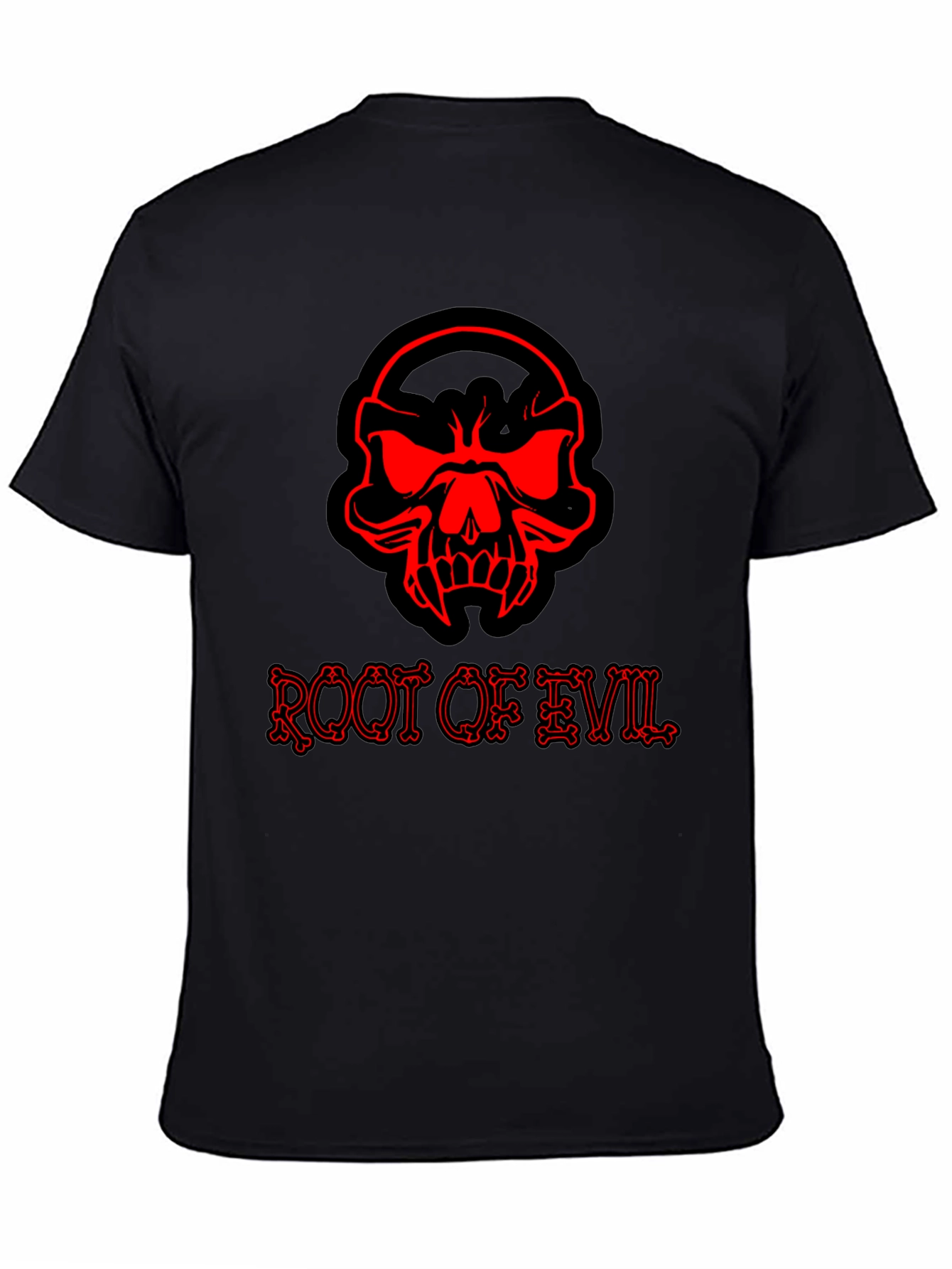 Root of Evil Graphic T-Shirt - Black Tee