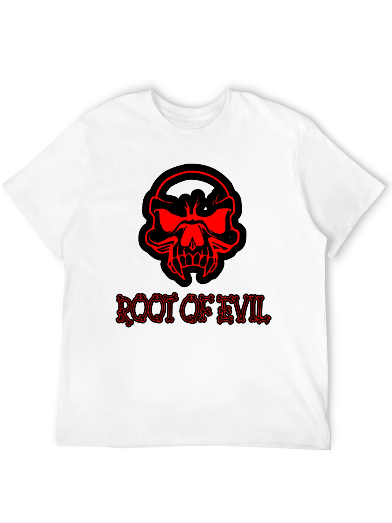 Root of Evil Graphic T-Shirt - Black Tee