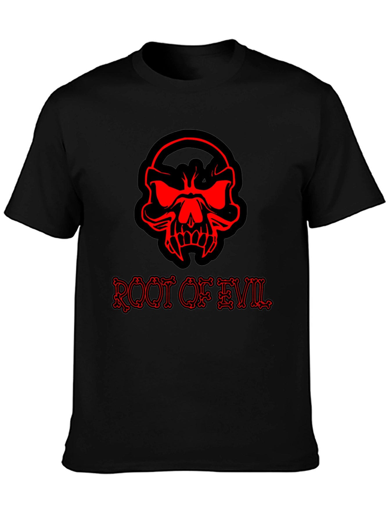 Root of Evil Graphic T-Shirt - Black Tee