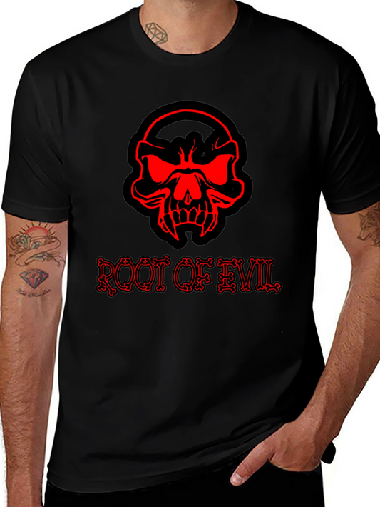 Root of Evil Graphic T-Shirt - Black Tee