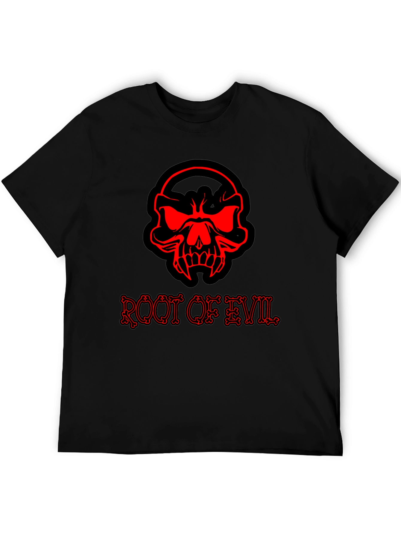 Root of Evil Graphic T-Shirt - Black Tee