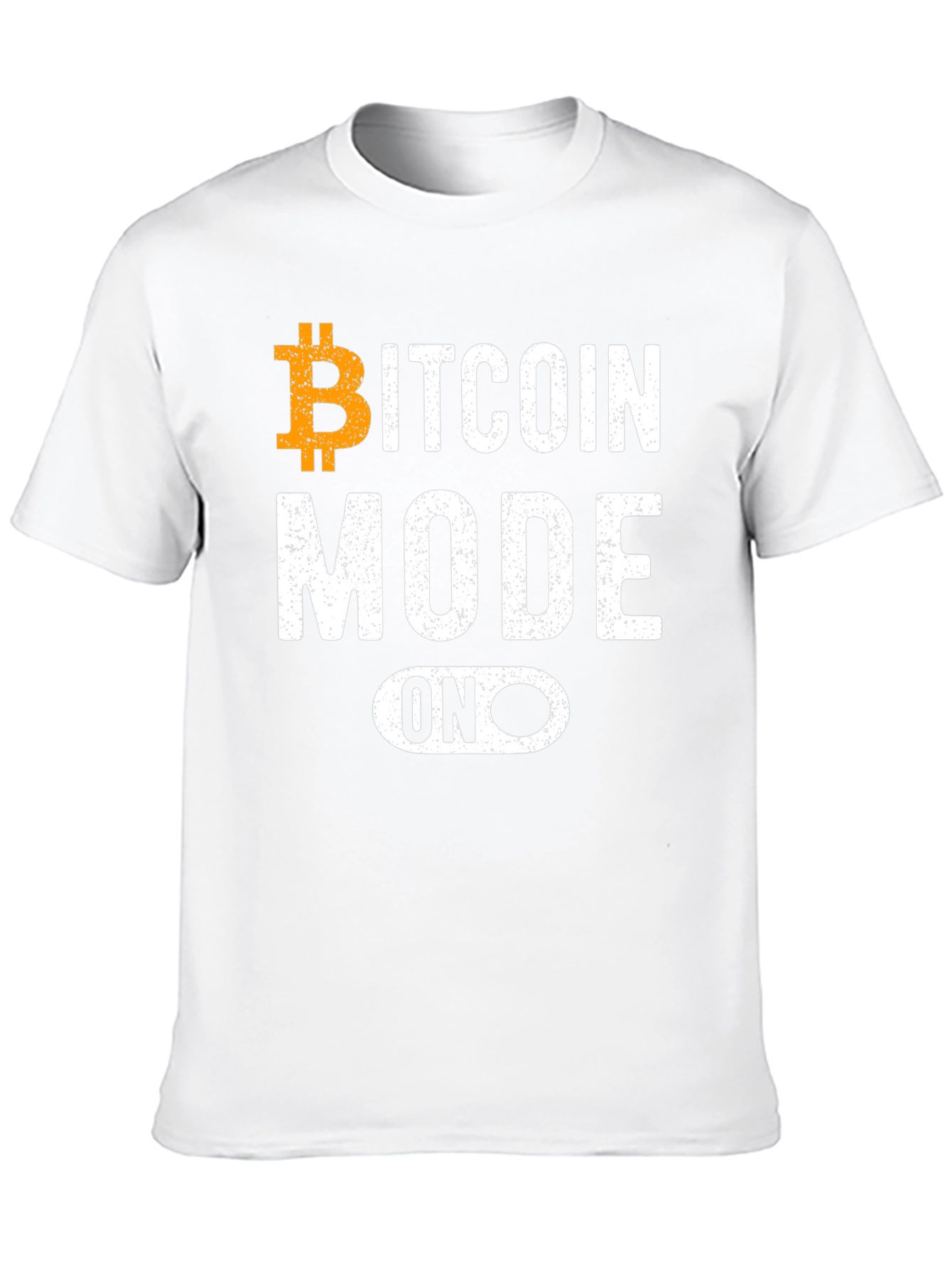 Bitcoin Mode On T-Shirt - Crypto Enthusiast Tee