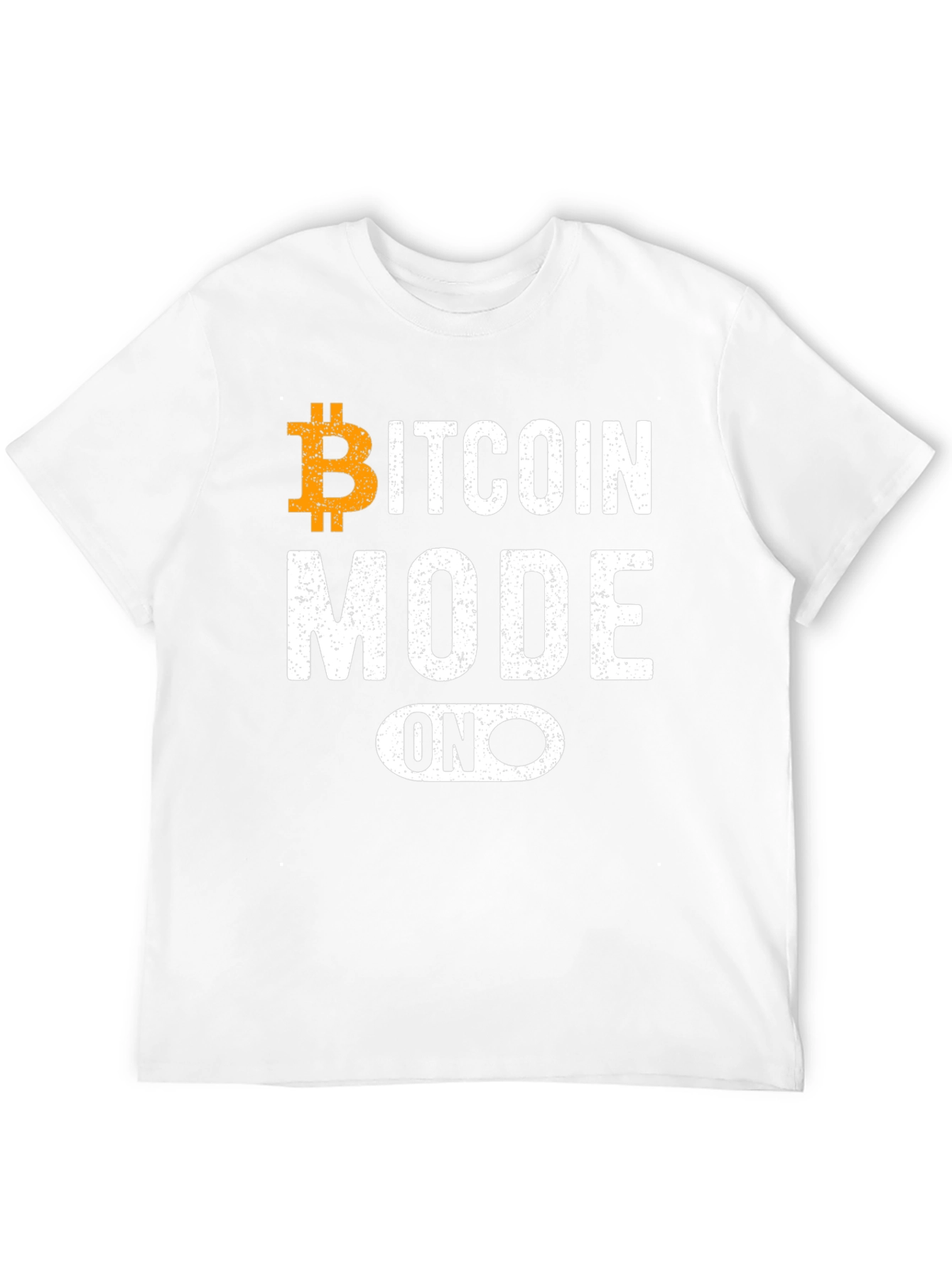 Bitcoin Mode On T-Shirt - Crypto Enthusiast Tee