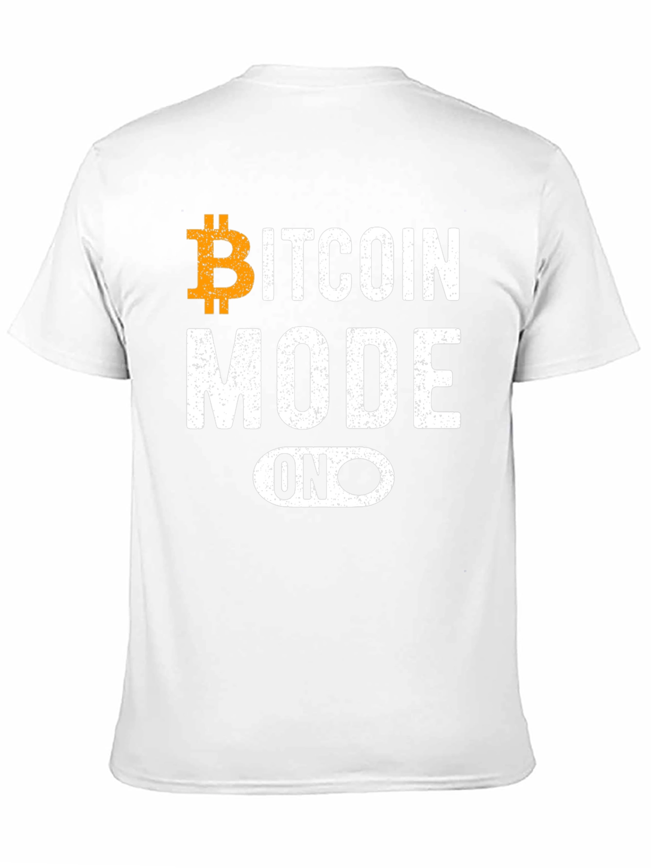 Bitcoin Mode On T-Shirt - Crypto Enthusiast Tee