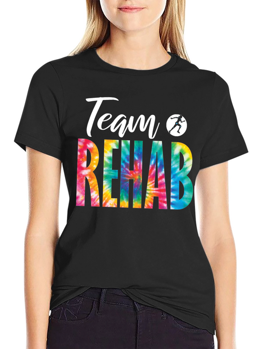 Team Rehab Tie Dye Graphic Tee
