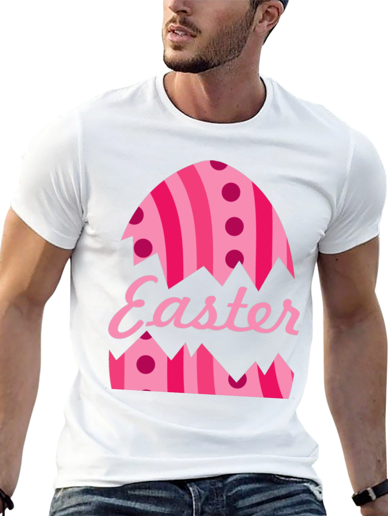 Easter Egg Cracked Open Graphic Tee