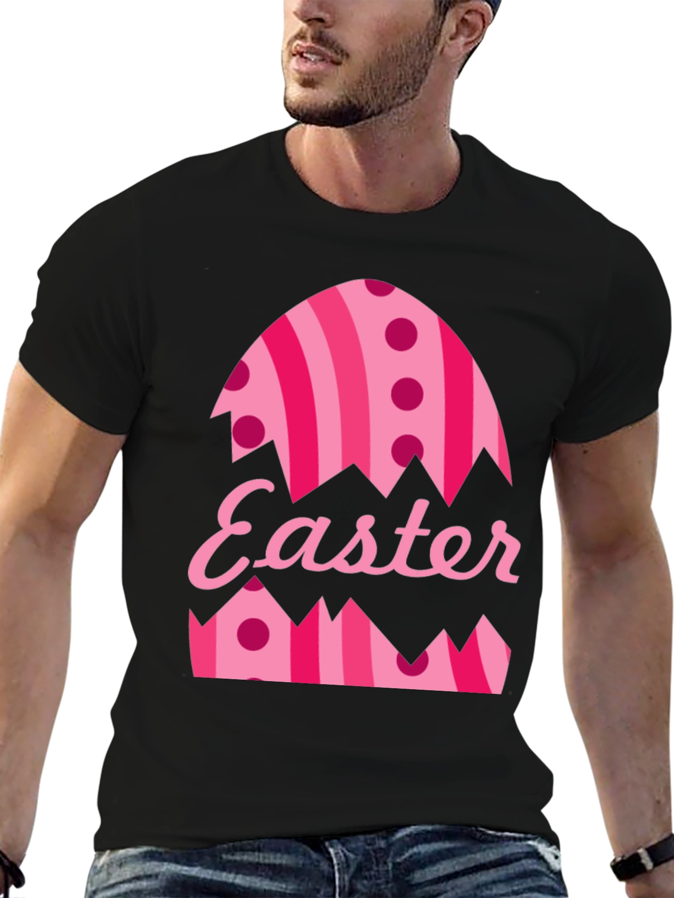 Easter Egg Cracked Open Graphic Tee