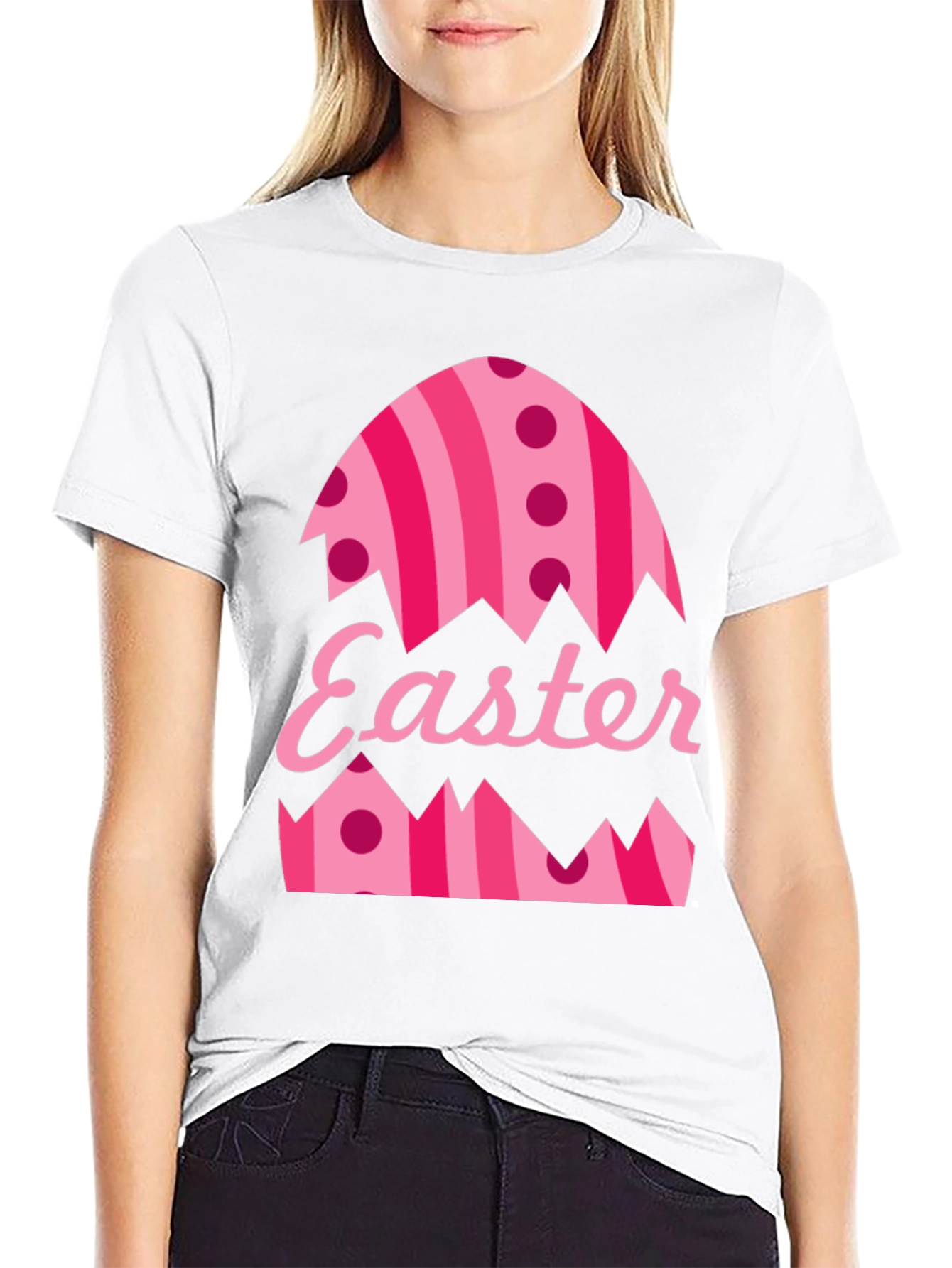 Easter Egg Cracked Open Graphic Tee