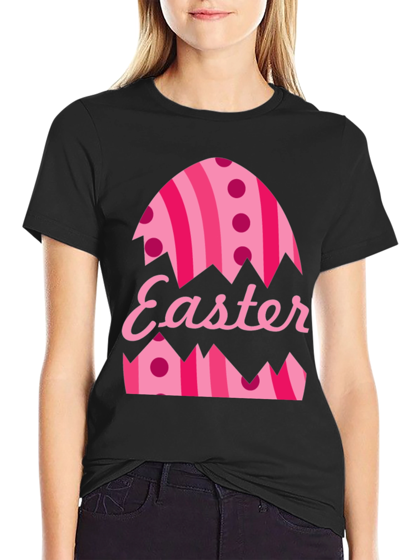 Easter Egg Cracked Open Graphic Tee