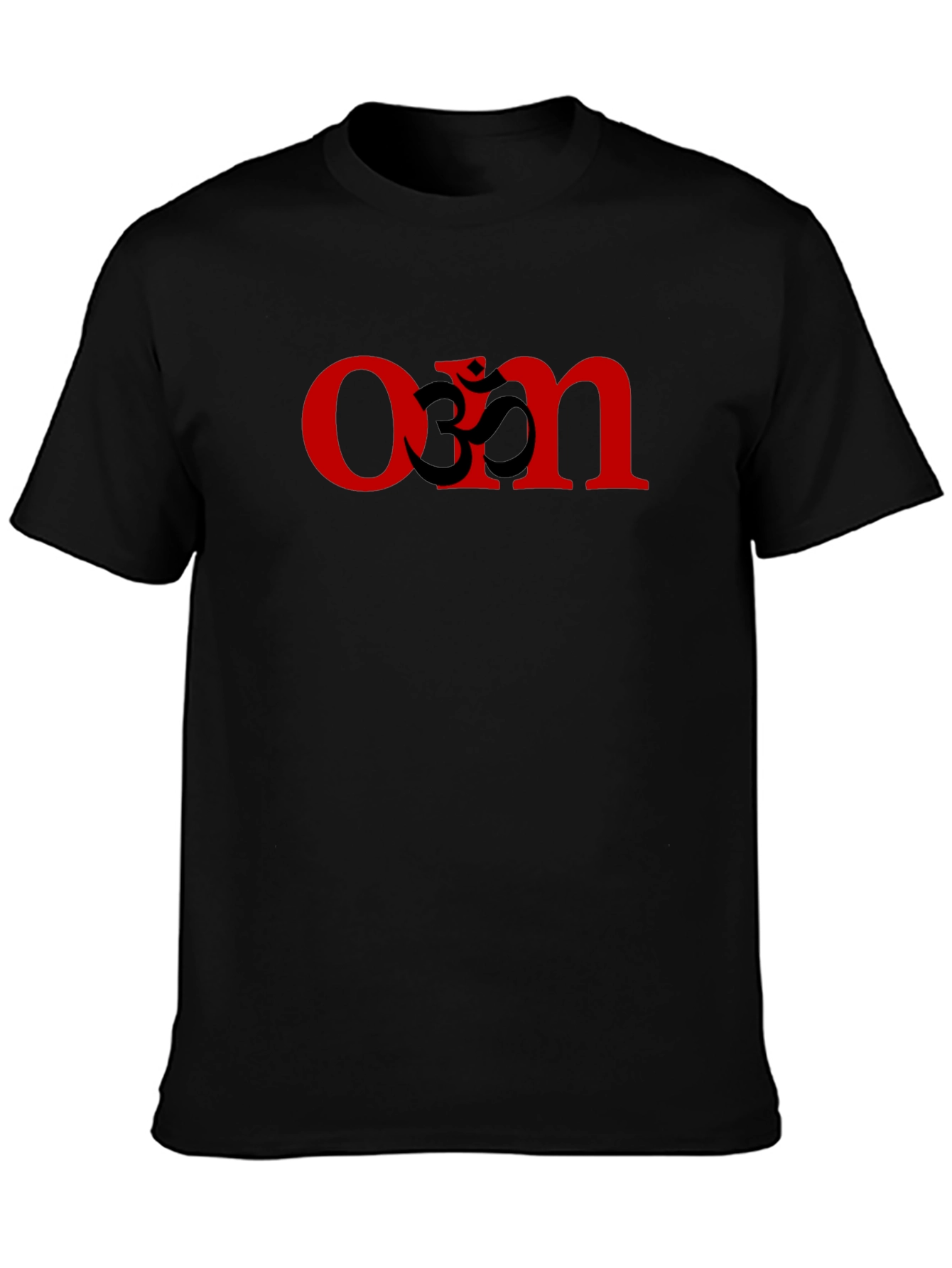Om Symbol Graphic T-Shirt - Black