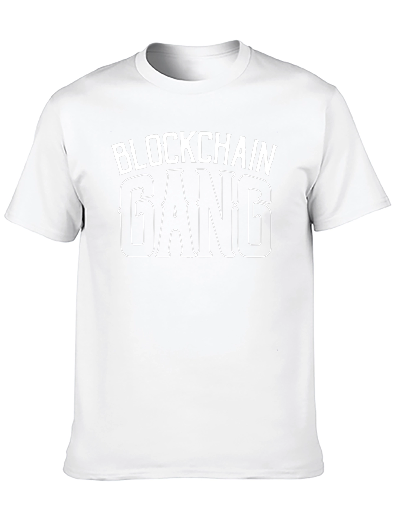 Blockchain Gang Black T-Shirt - Crypto Currency Design