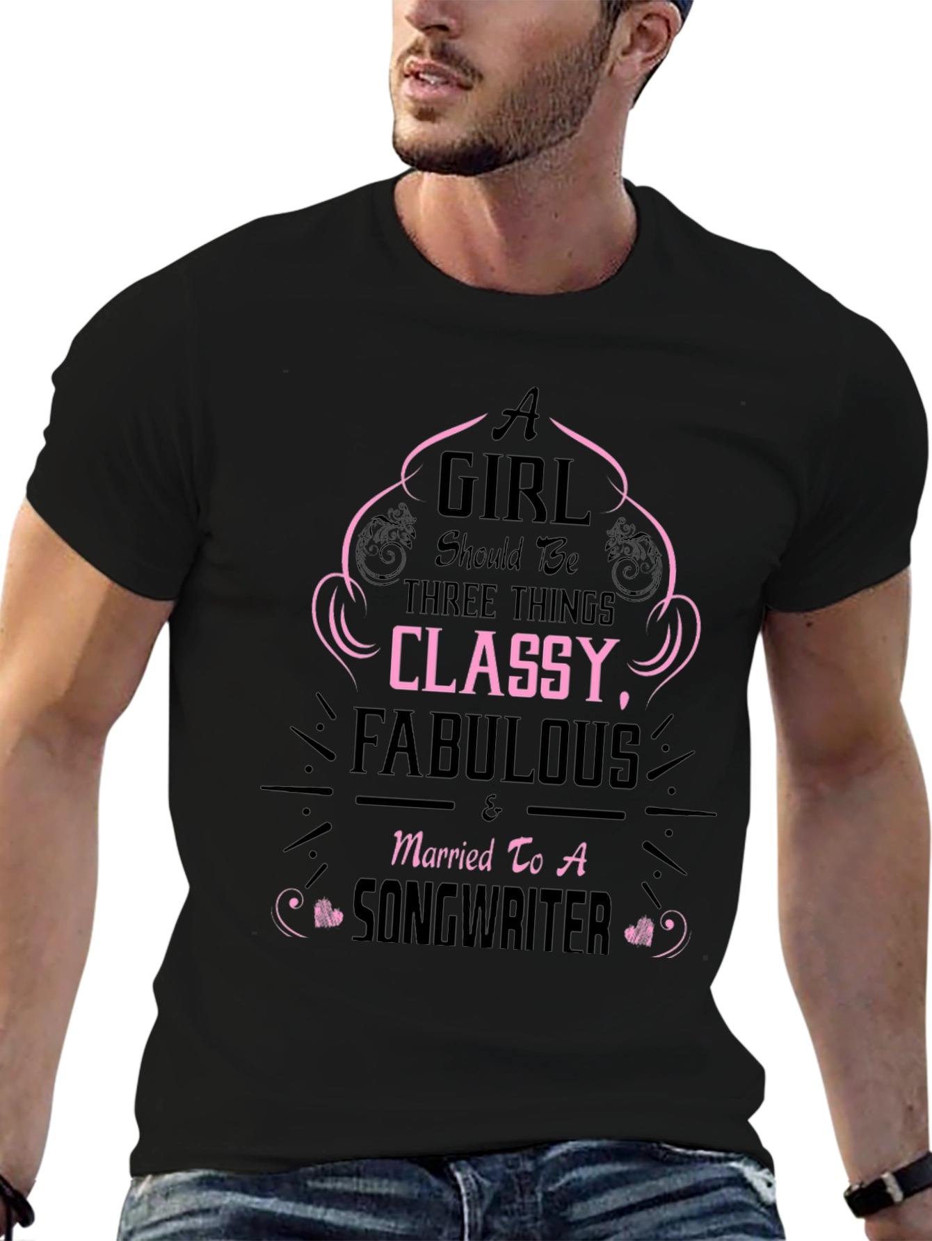 Classy Songwriter Wife Graphic Tee