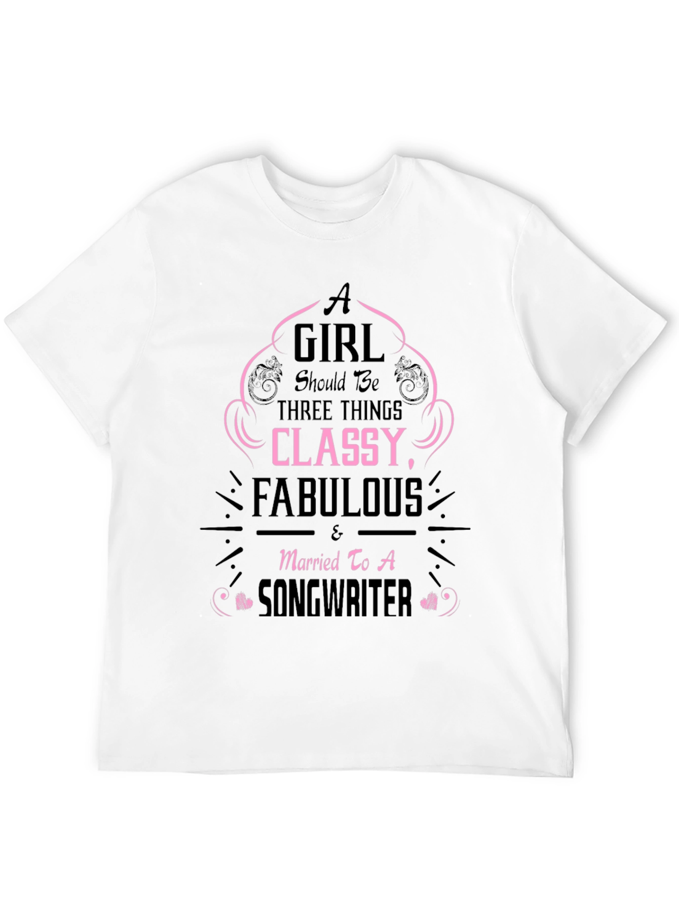 Classy Songwriter Wife Graphic Tee