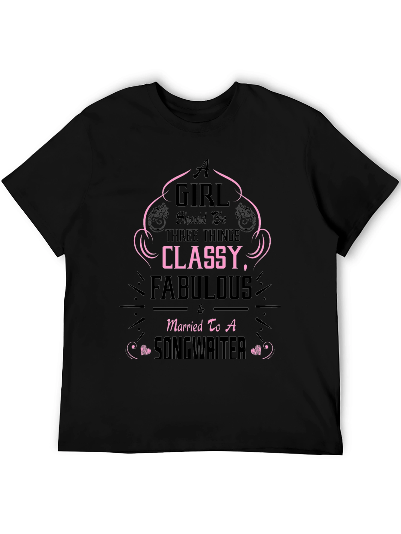Classy Songwriter Wife Graphic Tee