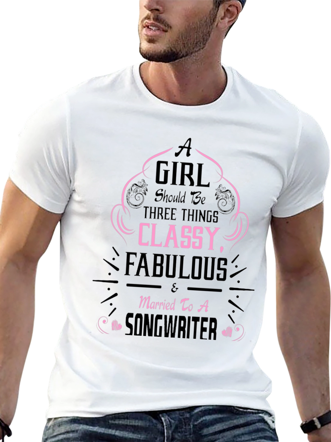Classy Songwriter Wife Graphic Tee