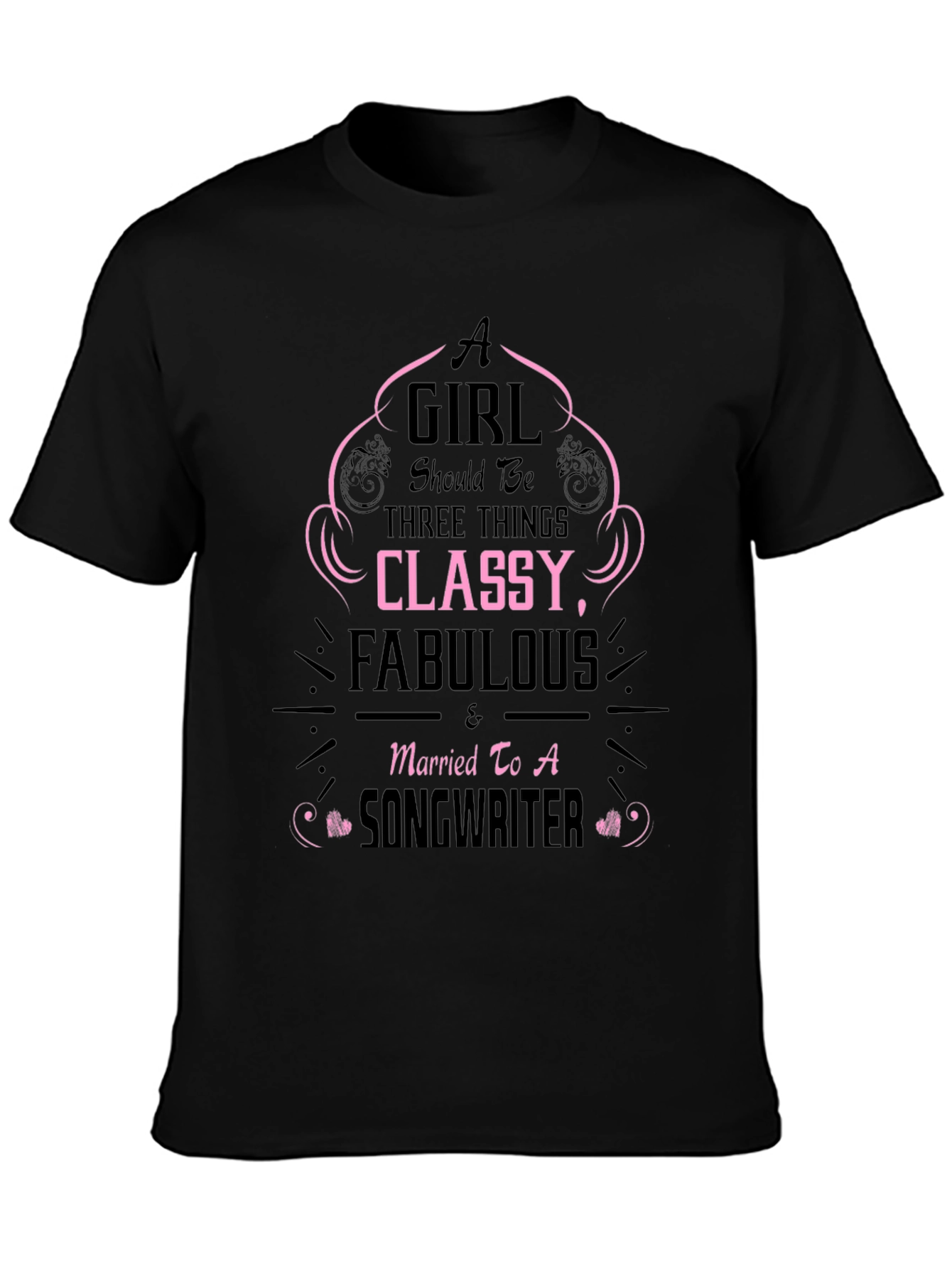 Classy Songwriter Wife Graphic Tee