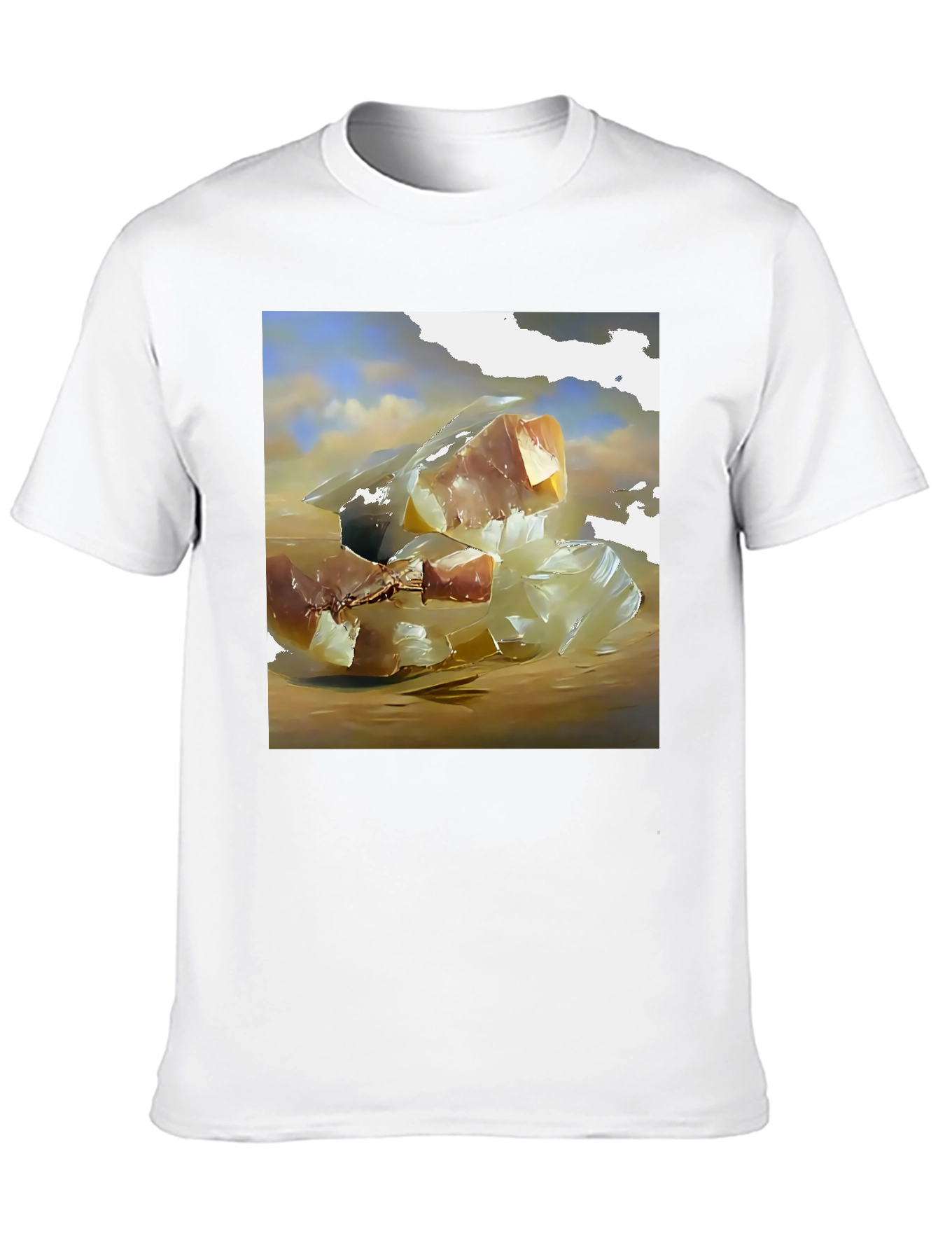 Abstract Food Art T-Shirt