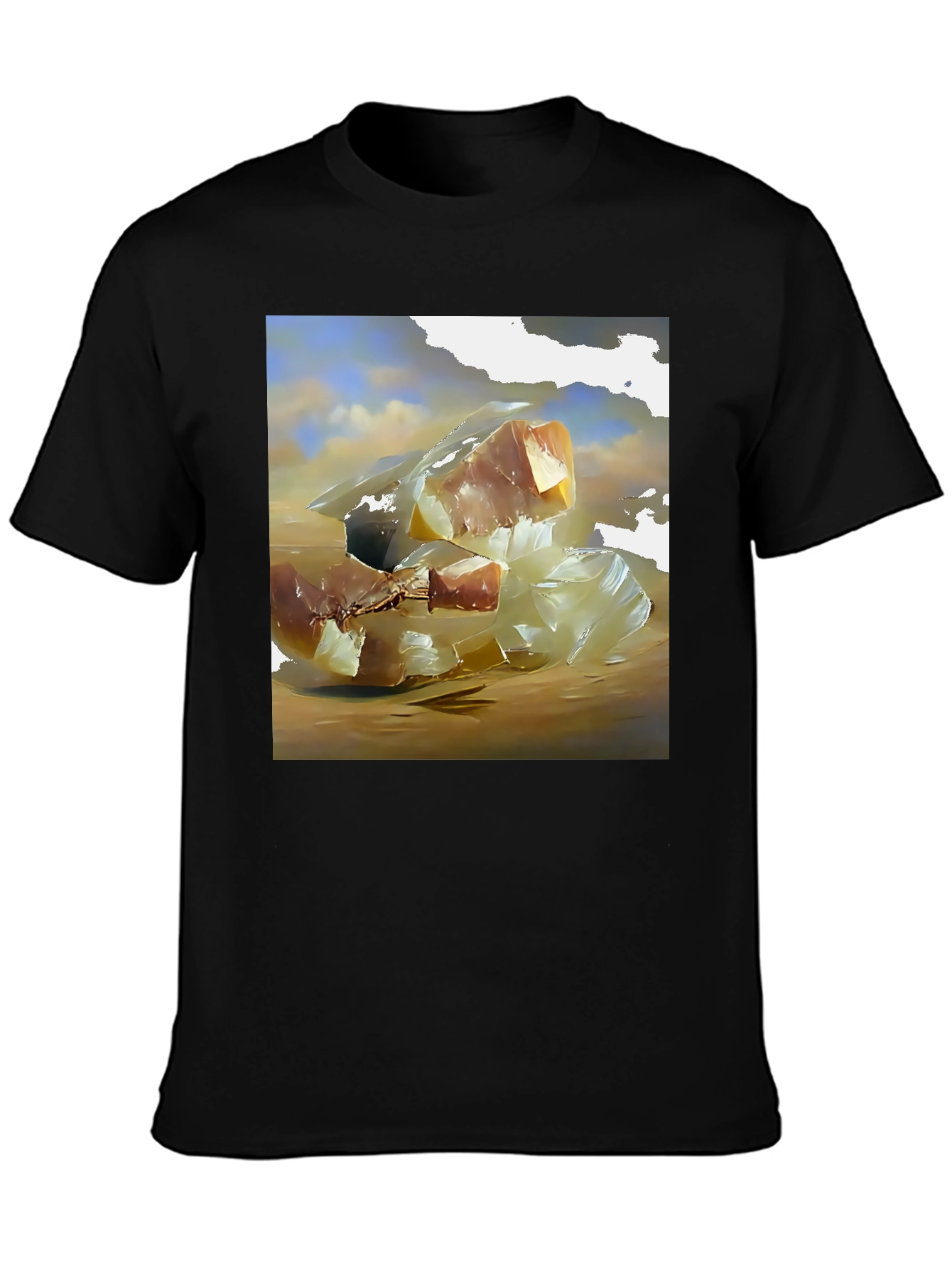 Abstract Food Art T-Shirt