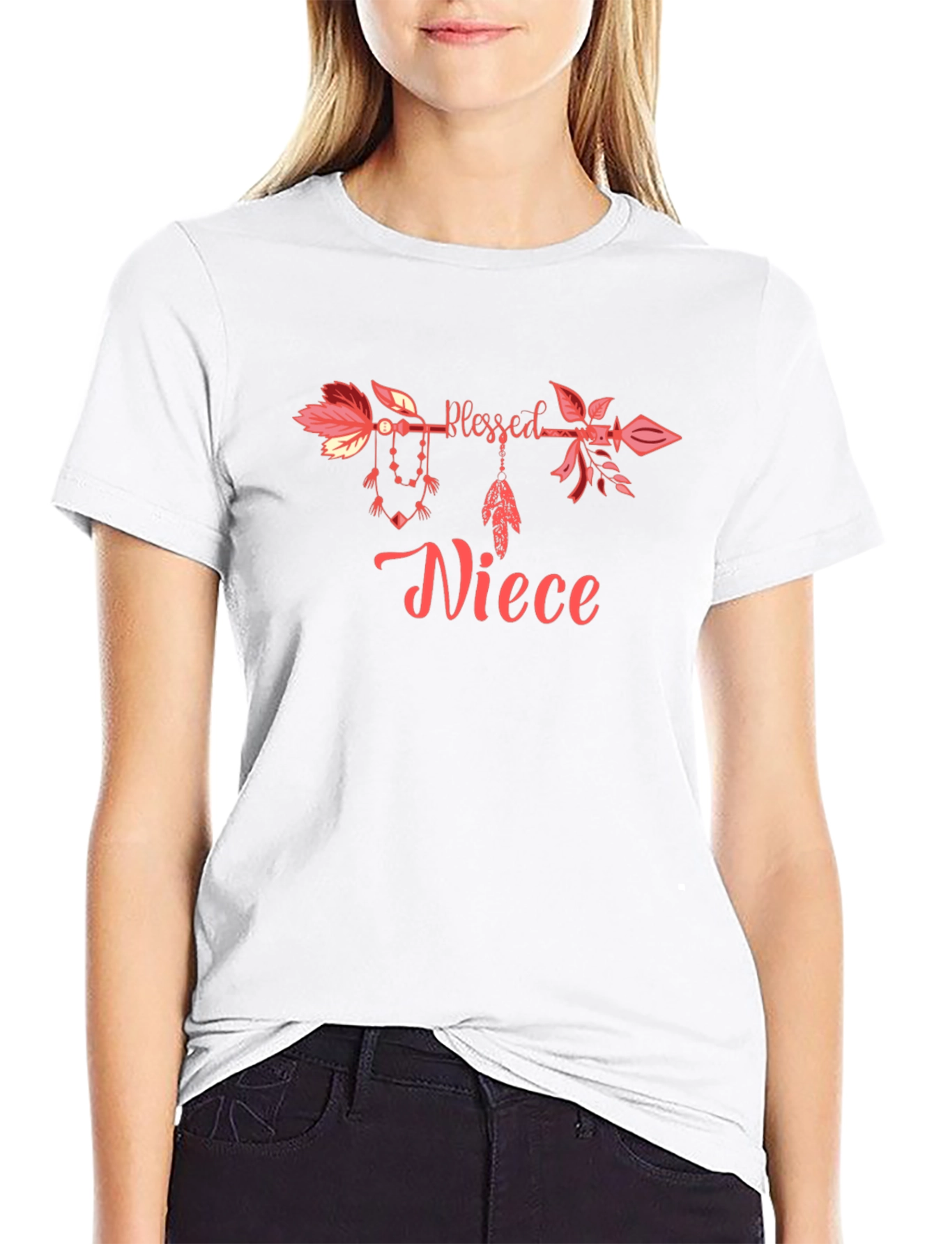 Blessed Niece Graphic T-Shirt