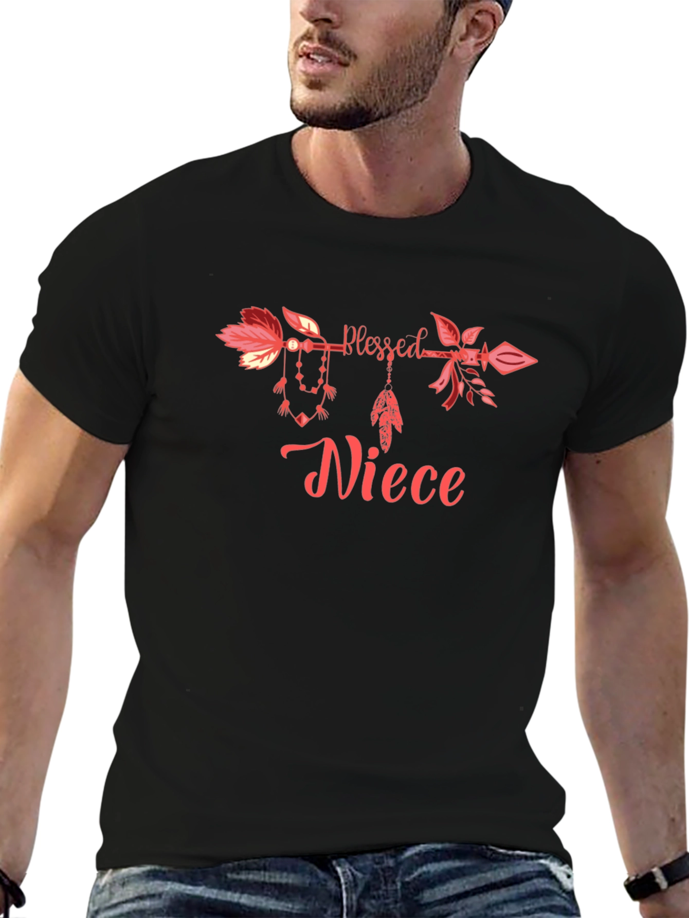 Blessed Niece Graphic T-Shirt