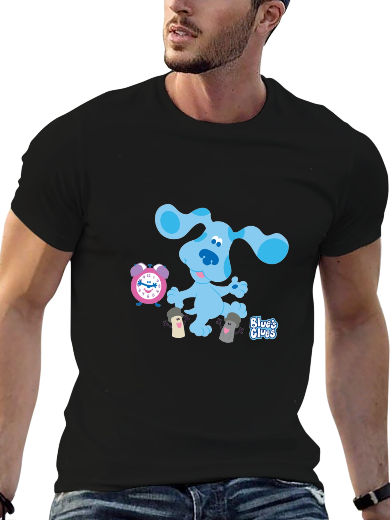 Blues Clues Black Graphic Tee