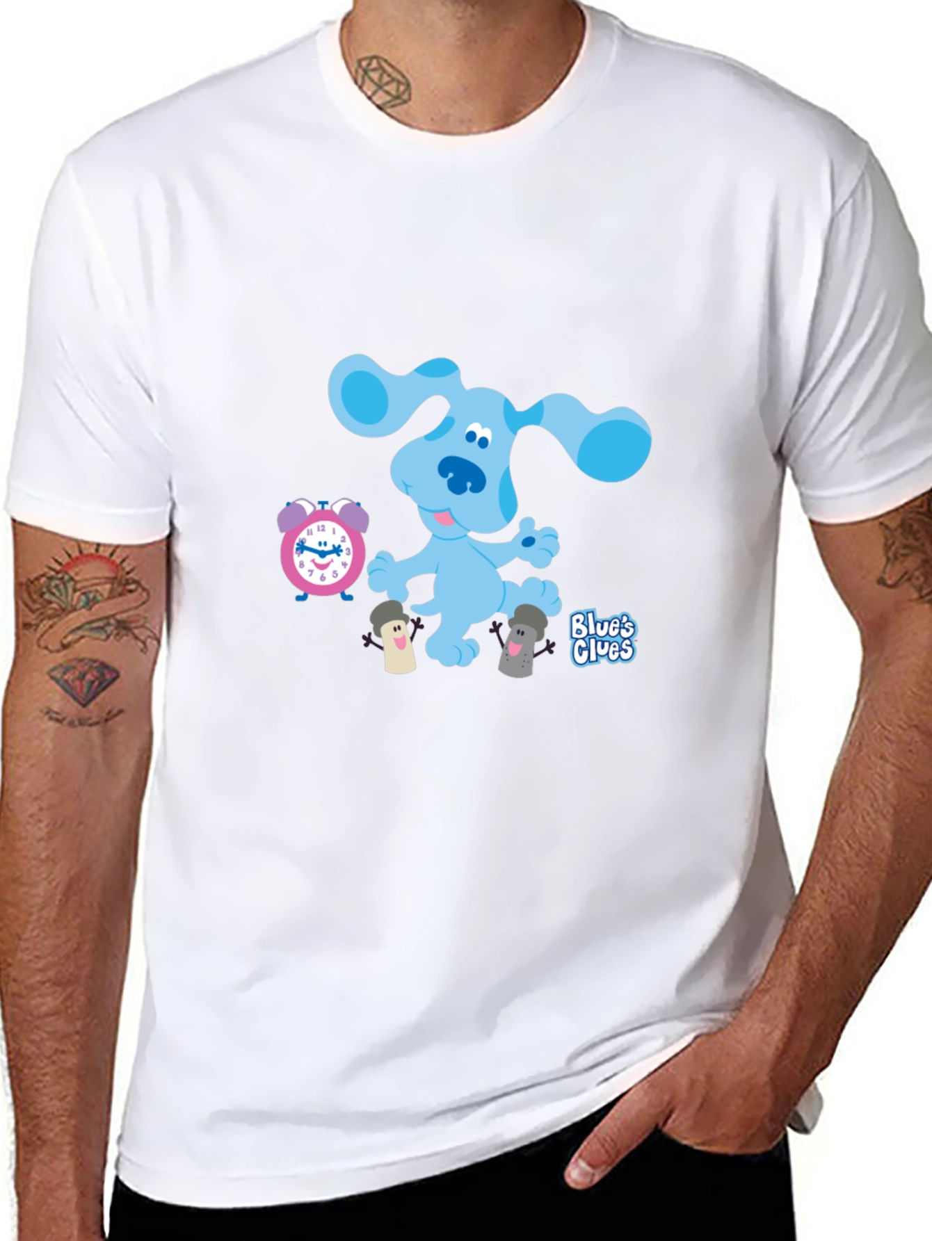 Blues Clues Black Graphic Tee