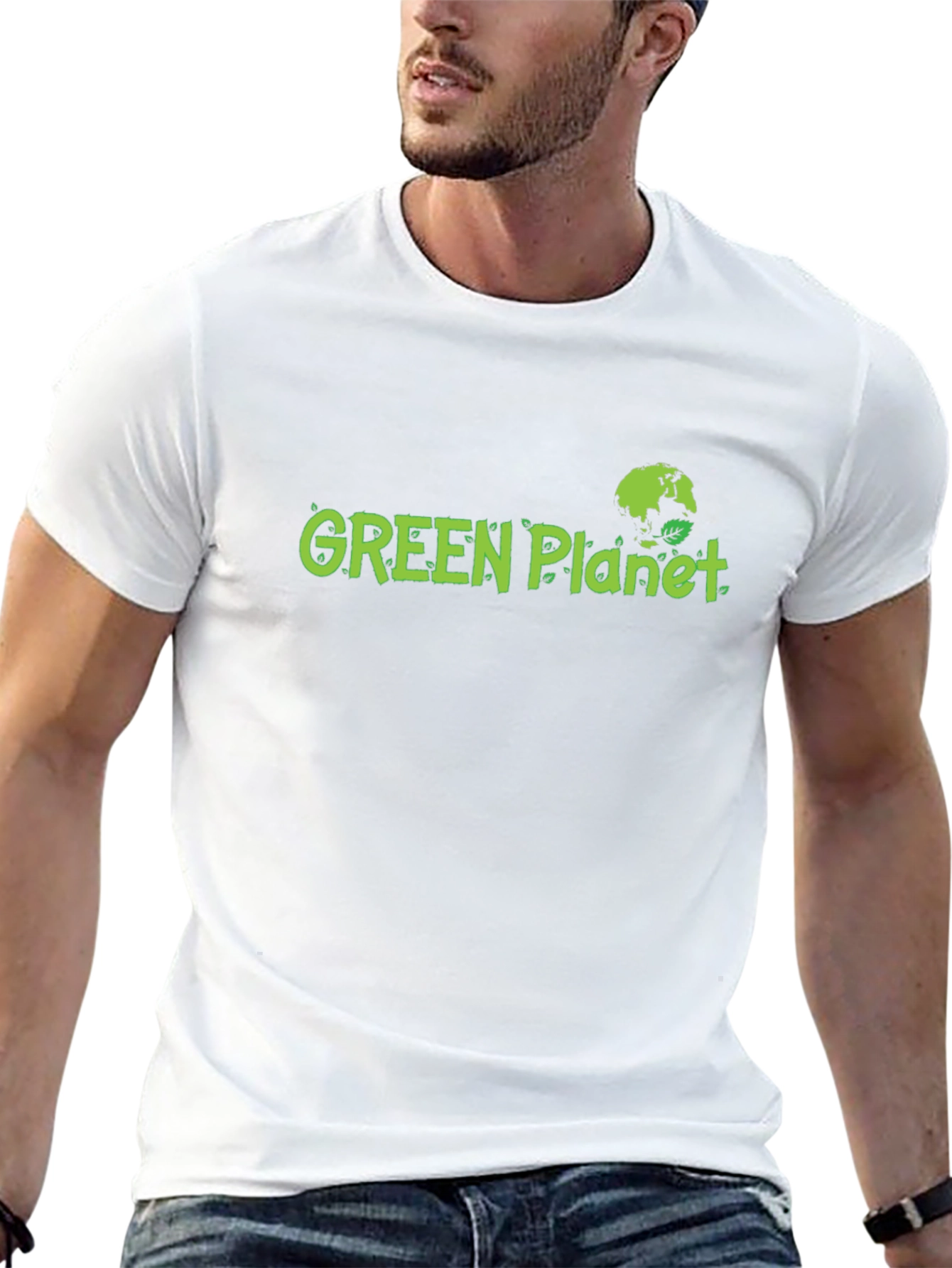 Green Planet Graphic T-Shirt