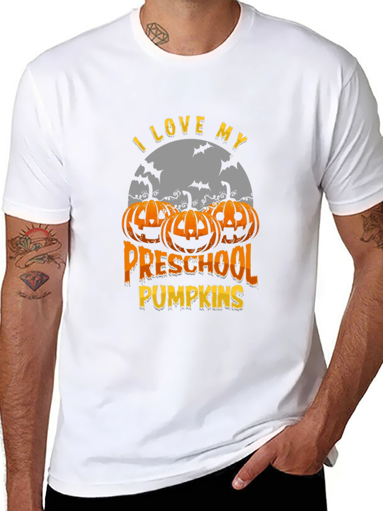 I Love My Preschool Pumpkins T-Shirt