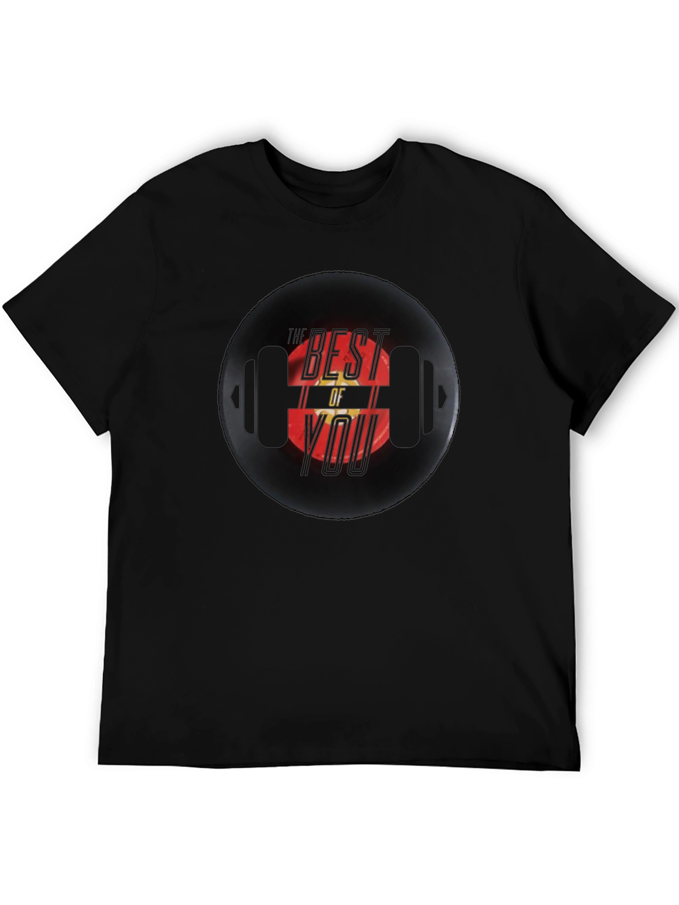 Best of You Graphic Tee - Black Casual T-Shirt