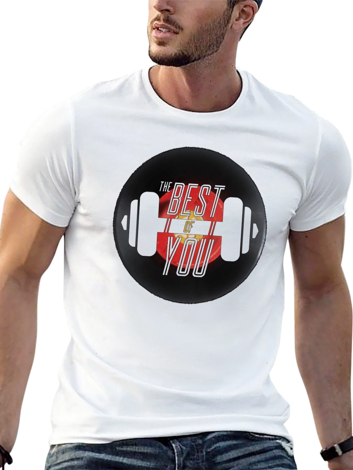 Best of You Graphic Tee - Black Casual T-Shirt